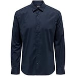 Chemise Only & Sons   ONSANDY SLIM EASY IRON POPLIN SHIRT NOOS