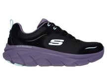 Chaussures Femme Skechers 150108 D'Lux Walker Air Cooled Mousse à Mémoire Noir