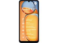 Xiaomi Redmi 13C, 17,1 Cm (6.74"), 4 Gb, 128 Gb, 50 Mp, Android 13, Blå