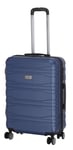 FEATHERSTONE Featherstone Hard 8 Wheel Medium Suitcase - Navy