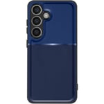 Coque pour Samsung Galaxy S24 Rigide Contour souple Antichoc Avizar Bleu