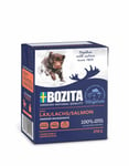 Bozita Naturals Bitar i gelé Lax 6x370 g