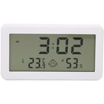 Thermomètre hygromètre LCD, affichage clair de haute précision, indicateur de confort intérieur avec support pliable pour le bureau et la maison