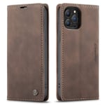 CASEME iPhone 13 Pro Max telefonfodral - Coffee Brun