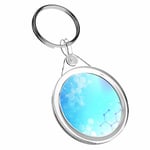 1 x DNA Molecule Biology Science - Keyring IR02 Mum Dad Kids Birthday Gift #3239