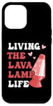 Coque pour iPhone 12 Pro Max Lampe à lave Life Collector années 70 hippie vintage