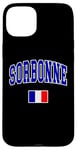 Coque pour iPhone 15 Plus Sorbonne Drapeau Collégial District Administratif de Paris