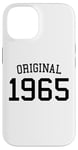 Coque pour iPhone 14 Original 1965, 60 ans pour homme et femme, 60e anniversaire