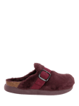 Scholl Ivy Big Buckle Faux Fur Clogs