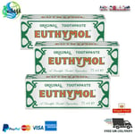 3 X Euthymol Original Toothpaste 75 ml