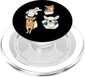 Chihuahua Chihuahueño Heads PopSockets PopGrip for MagSafe