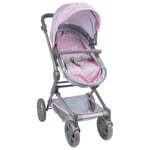 Tiny Treasures - Foldable Babydoll Pram (30572)