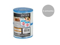 6 filtres pour spa gonflable - Intex