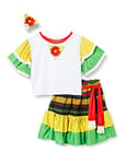 Dress Up America Costume de danseuse mexicaine pour petite fille