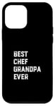 Coque pour iPhone 12 mini Meilleur chef de tous les temps Chef Cook Papy Old Grandpa Cooking