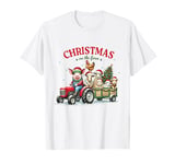 Christmas On The Farm Xmas Christmas T-Shirt