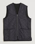 Barbour Lifestyle Quilt Waistcoat/Zip-In Liner Black