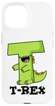 Coque pour iPhone 15 Jeu de mots alphabet amusant T-Rex