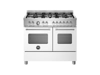 Bertazzoni MAS106L2EBIC Master 100cm Dual Fuel Range Cooker - White