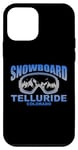 Coque pour iPhone 12 mini Masque de snowboard Telluride Colorado