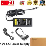 12V 5A Power Supply 8 Split For CCTV Security Camera DVR Swann Lorex Defender CG