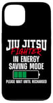 iPhone 13 Jiu Jitsu Battery Jiu Jitsu Fighter In Energy Saving Mode Case