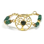 Bracelet Tree Of Life With Green Aventurine