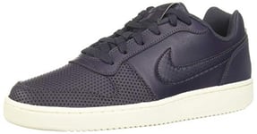 Nike Femme Ebernon Low Premium Chaussures de Basketball, Noir (Gridiron/Gridiron-Sail 2), 38.5 EU