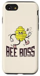 Coque pour iPhone SE (2020) / 7 / 8 Bee Boss, citation amusante d'apiculteur