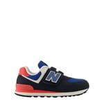 New Balance 574 Kids Sneakers Med Kardborreband Phantom | Svart | 31 EU