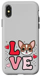 Coque pour iPhone X/XS Chihuahua Love Chichi mignon Chichi Maman Filles Femmes