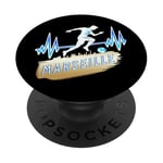 supporter de Marseille - idée amateur de foot marseillais PopSockets PopGrip Adhésif