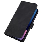 Trolsk Imprint Wallet with Strap (iPhone 15 Pro Max) - Svart