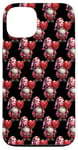 iPhone 13 Funny Valentines Gnome Dad Graphic With Red Heart Lollipops Case