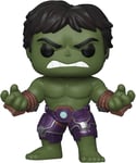 Funko 47759 POP Marvel Avengers Game-Hulk Stark Tech Suit Collectible Toy, Multi