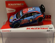 Slot Car SCX SCALEXTRIC U10500S300 Hyundai I-20 WRC #9 Turkiye S.Loeb-D.Elena