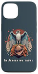 iPhone 13 In Jesses We Trust Epic Cool Falconry Falconer Bird Hawking Case