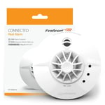 FireAngel Pro Connected Smart Kitchen Mains Heat Alarm - White (FP1740W2-R)