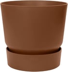 Elho Vase Greenville Rond 18CM Ginger Marron