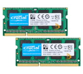 Crucial 8GB 2x 4GB PC3-12800 DDR3 1600Mhz Laptop Memory MacBook Pro iMac Mac RAM