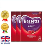 3 X Bassetts Vitamins Adults Multivitamins 30's, 97.2g-