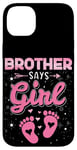 iPhone 14 Plus Gender Reveal Brother Says Girl Baby Matching Gender Reveal Case