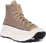 Converse A02528C Chuck 70 AT-Cx Hi Unisex Hi Top Trainer In Khaki Size UK 3 - 12