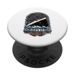 RMS Titanic Ship Cruise 1912 Souvenirs vintage vieilli PopSockets PopGrip Adhésif