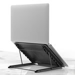 Lidasen Laptop Stand Tablet,Foldable Portable Ventilated Desktop Laptop Holder, Cooling Stand (10"-15.6") compatible with Dell XPS, HP, Lenovo,Universal Lightweight&Adjustable Ergonomic Tray