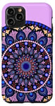 Coque pour iPhone 11 Pro Along the Shore Mandala à pois