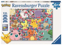 Puzzle Ravensburger Prêt pour la bataille Pokémon 100 pièces XXL