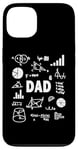 iPhone 13 Dad 6 Times Dad of 6 Math Father to the 6th Power Case