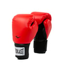 Everlast Prostyle 2 Boxing Gloves, Entry Level Training Gloves for Men and Women, Secure Fit Hook and Loop Closure & Ventilation, Heavy Bag & Speedbag Training 12 oz (Red)