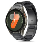 Samsung Galaxy Watch 4 / 5 / 6 / 7 / FE Tech-Protect Stainless Rem - Svart